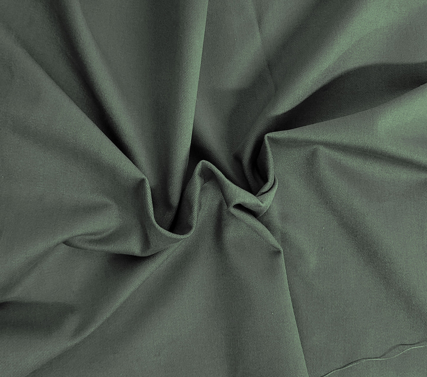 Phthalo Green 100% Brushed Cotton Twill