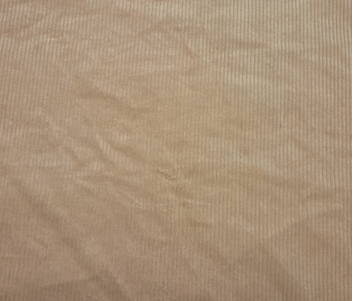 Beige 100% Cotton 6 Wale Jumbo Corduroy Fabric