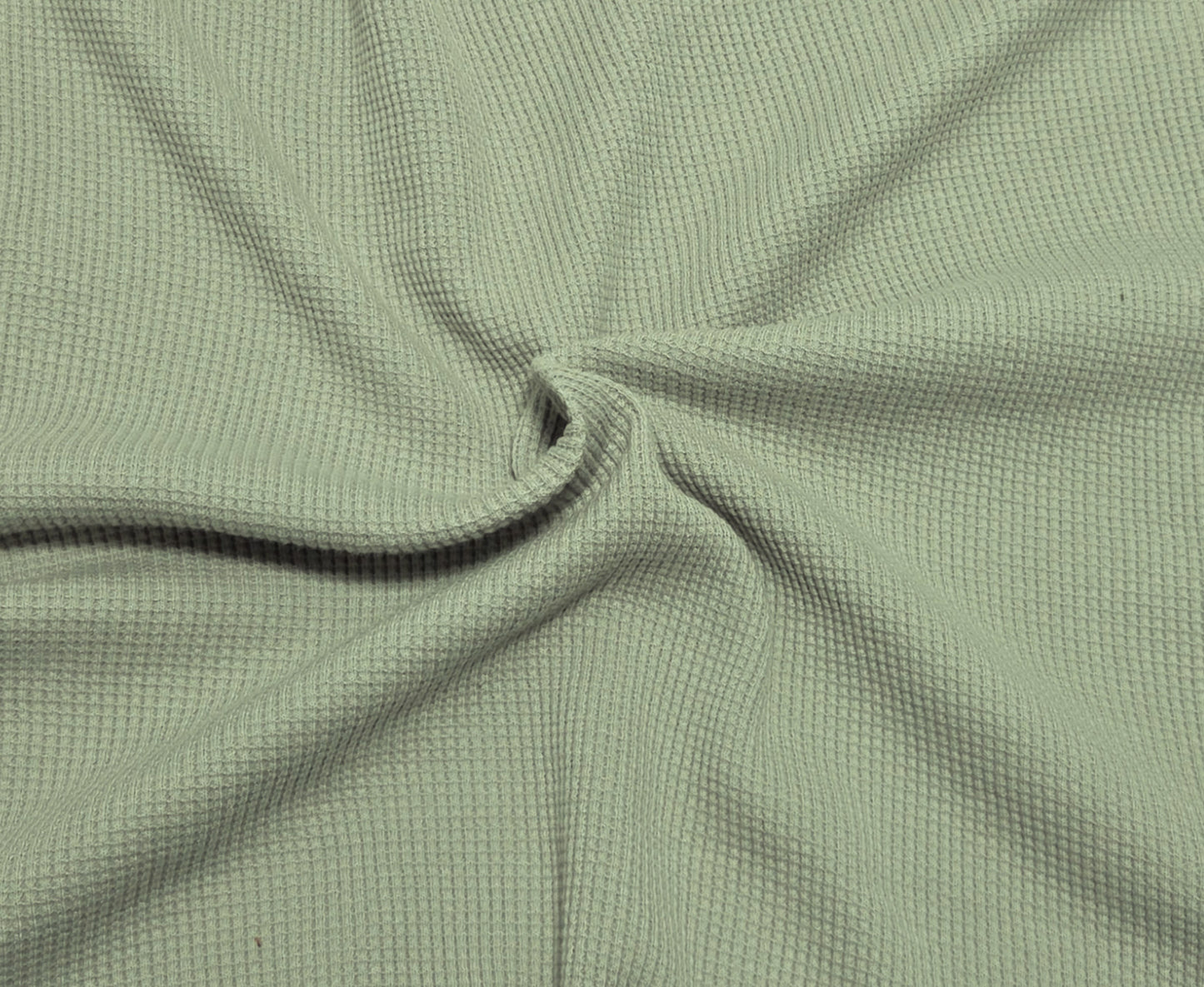 Cotton Thermal Knit Fabric Smoke