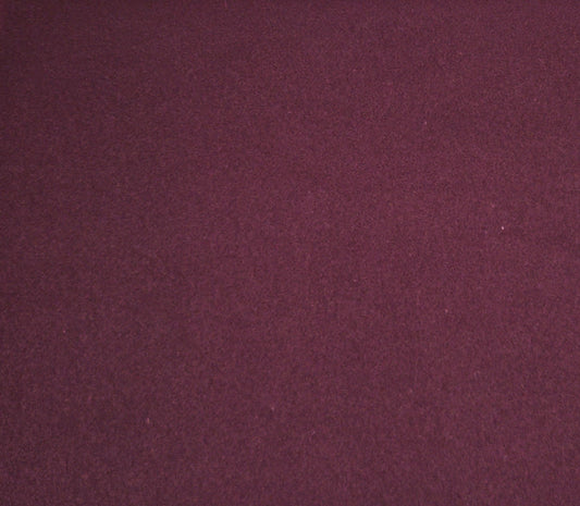 Maroon 100% Wool 580GSM