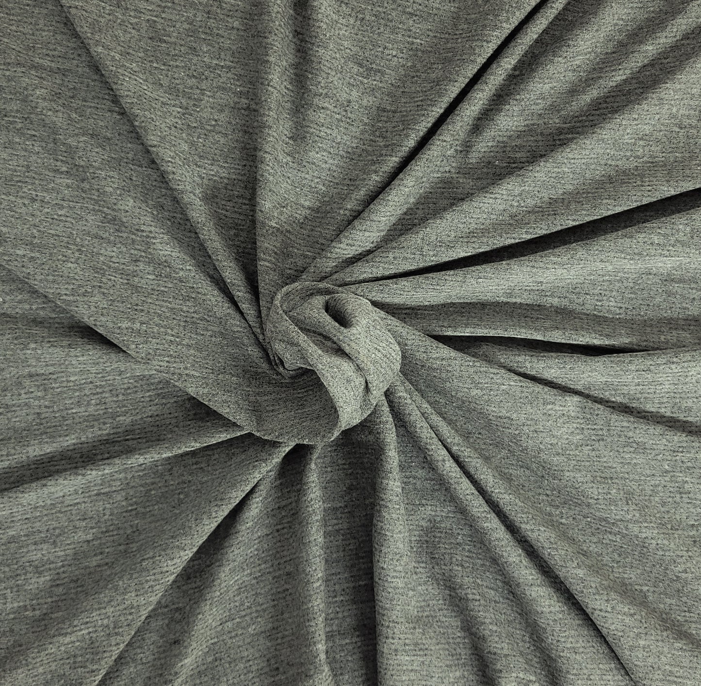 Gray Micro Modal Spandex Carbon Mesh Jersey Knit