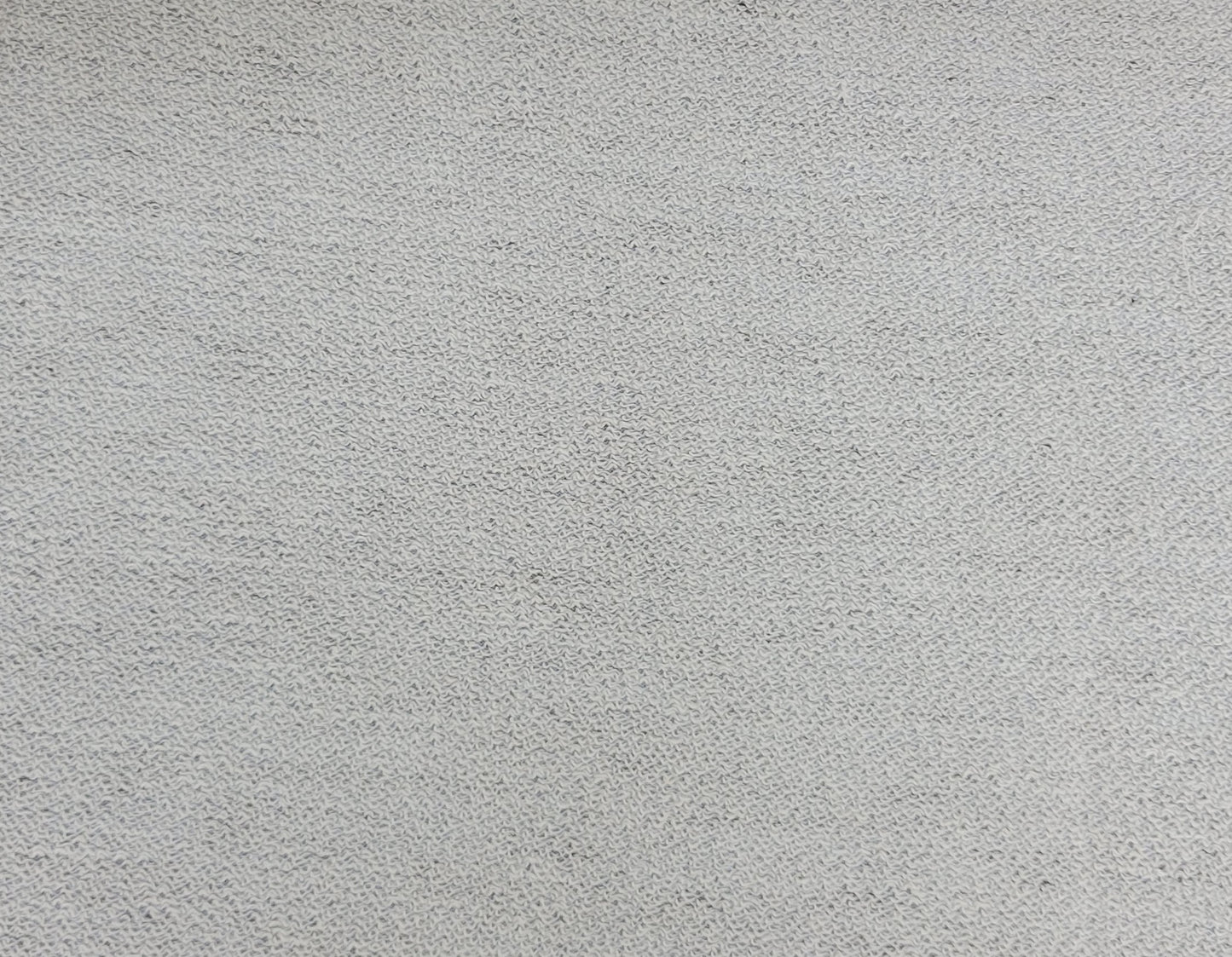 Heather Sky Blue Cotton French Terry Knit 240GSM