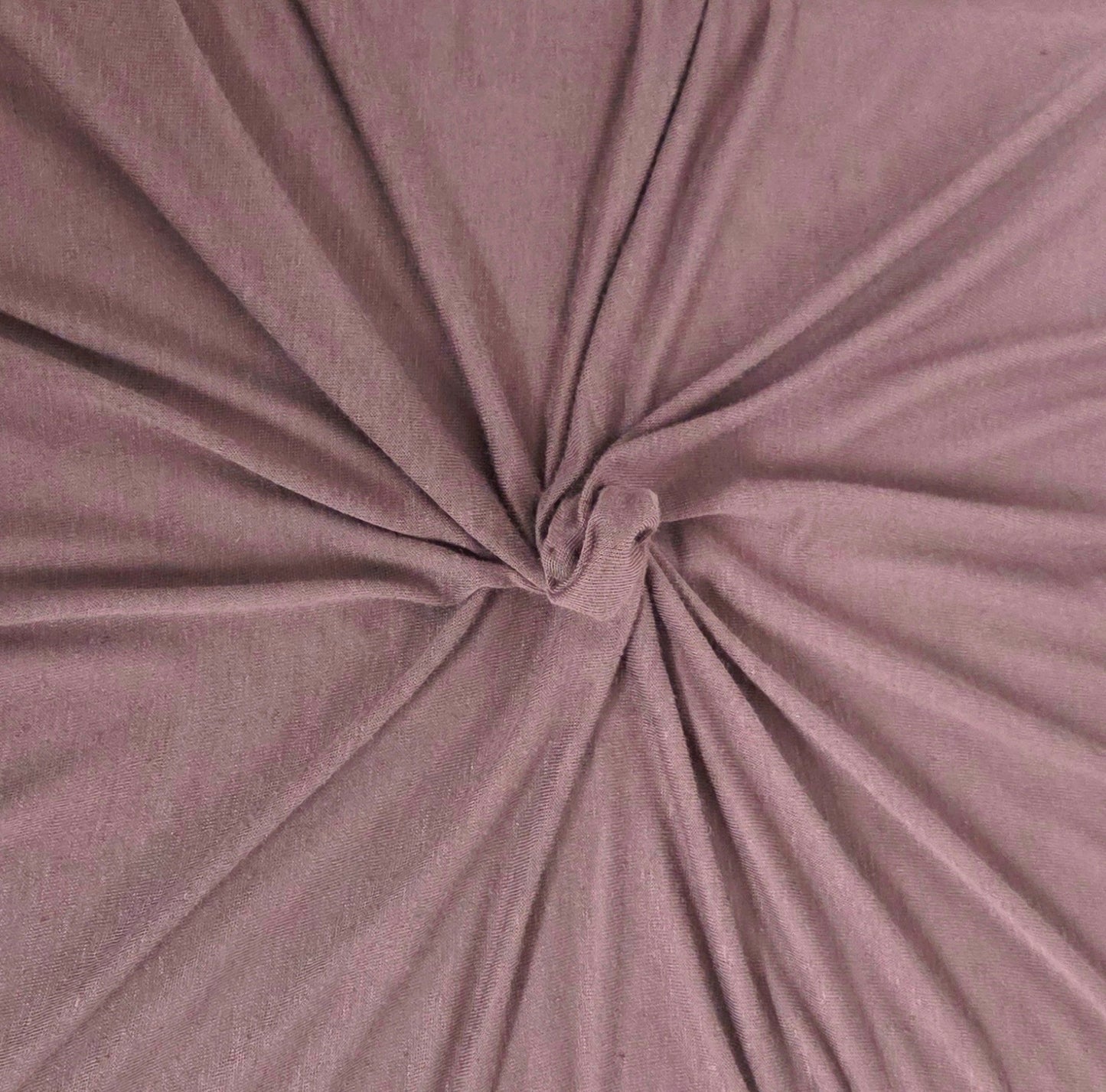 Prewashed Mauve Linen Blend Jersey