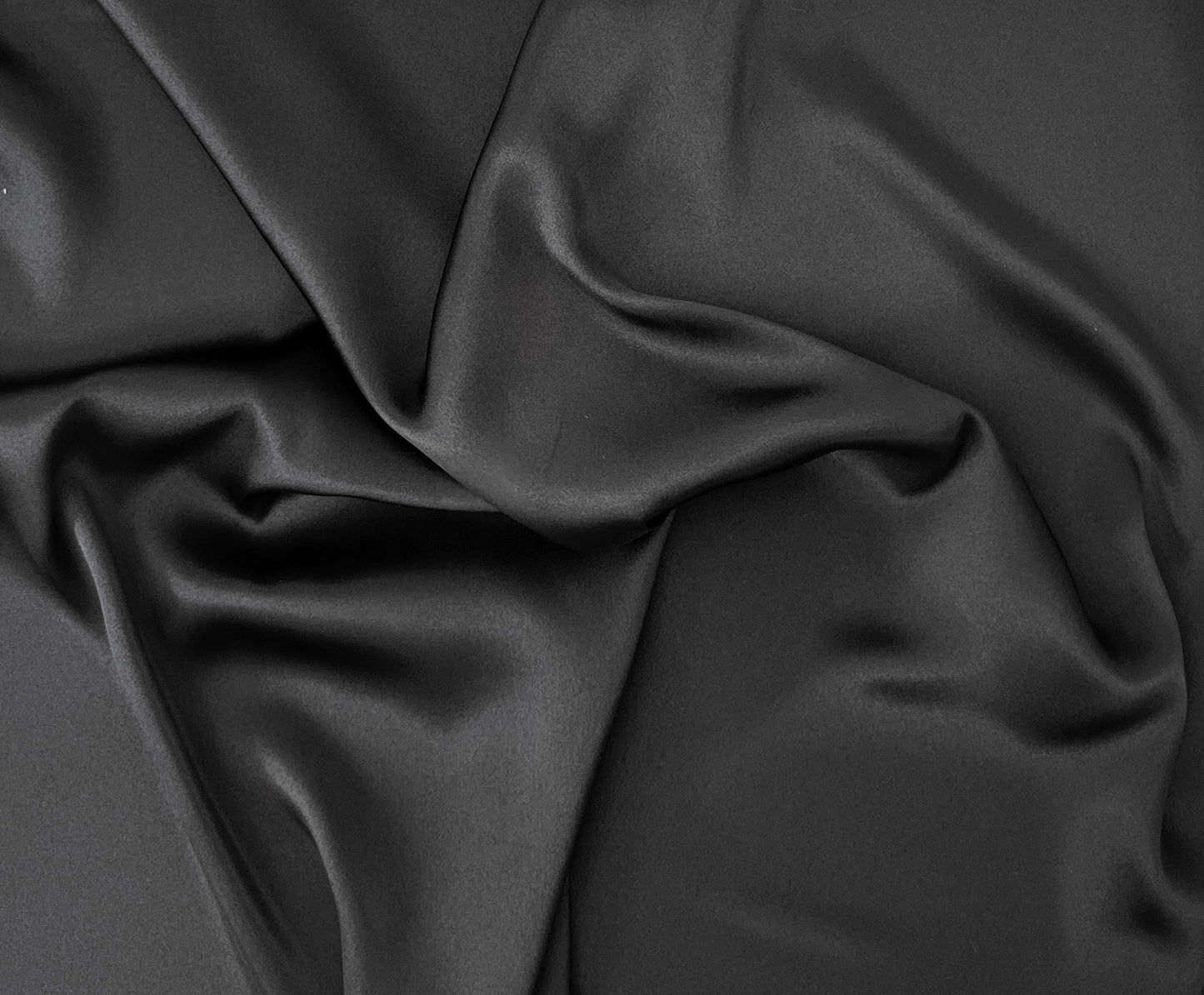 Black Satin 100% Polyester