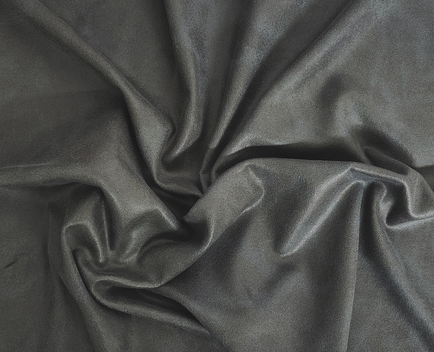 Dk. Gray Stretchy Vegan Soft Leather