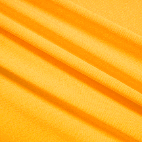High-performance Dri-Fit fabric, smooth texture with four-way stretch, ideal for sports bras and gym wear.