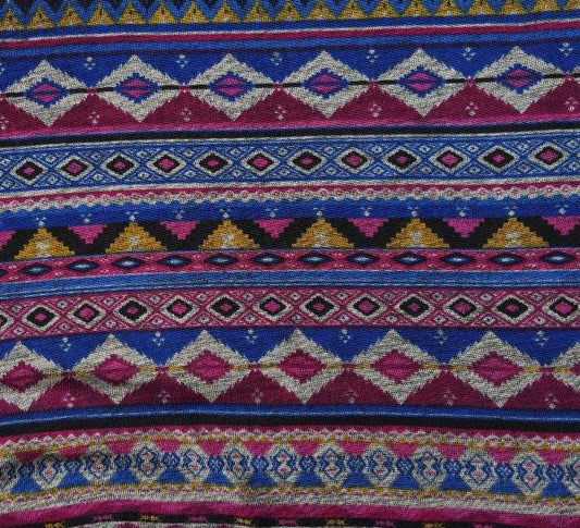 Novelty Tribal Print 2 Polyester Spandex
