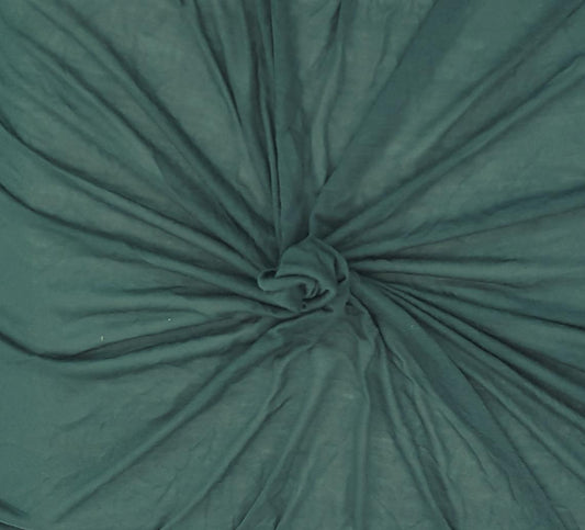 Hunter Green Silk Modal Jersey