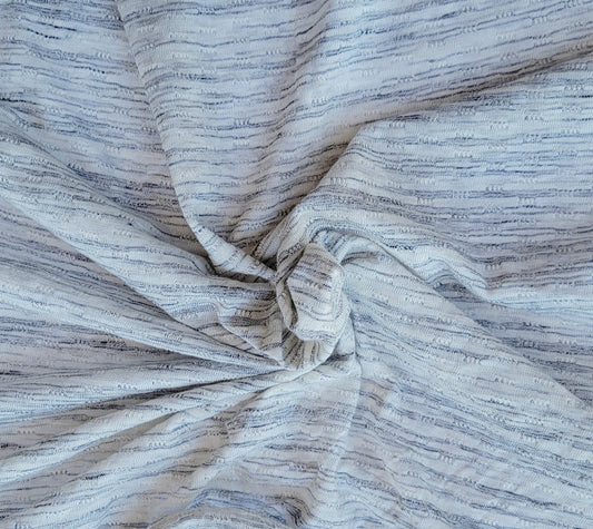 Scour and Gray Modal Poly Jacquard Knit