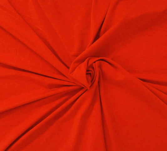 Orange Modal Rayon Spandex Jersey