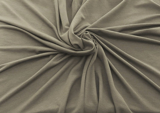 Sand Bamboo Spandex Jersey Knit
