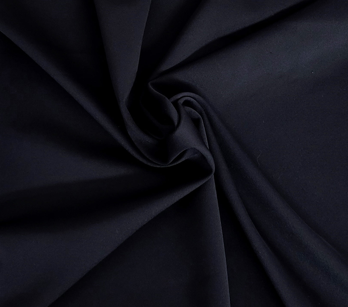 Navy Nylon Polyester Spandex Activewear Jersey Knit