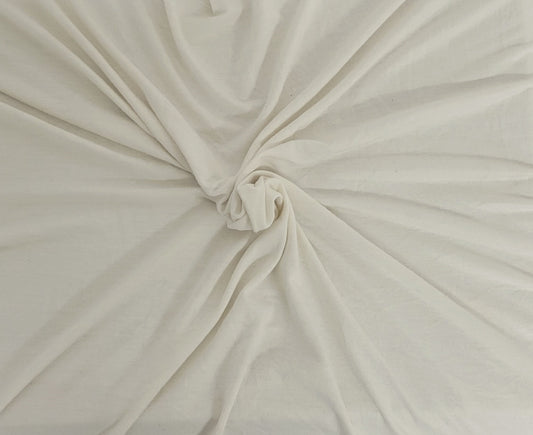 Ivory Modal Spandex Jersey