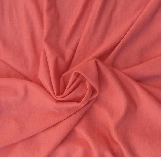 Sugar Coral Modal Spandex Jersey 270 GSM