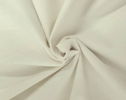 PFD Off White Cotton Spandex Corduroy 18 Wale