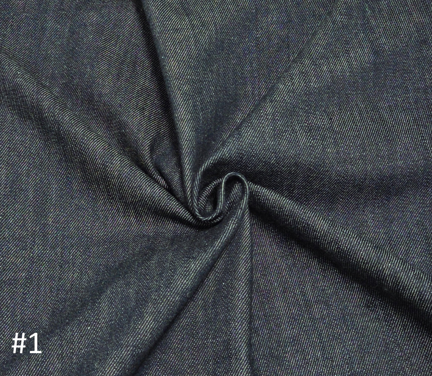 Cotton Denim Fabric Indigo Dye #1 340 GSM