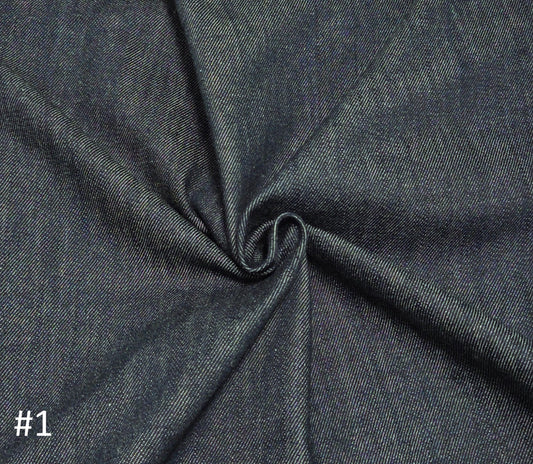 Cotton Denim Fabric Indigo Dye #1 340 GSM