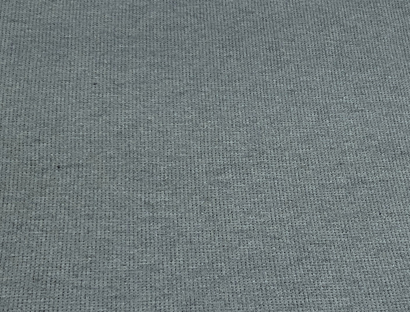 Cotton Thermal Knit Fabric Dk. Heather Gray 260GSM Fabric