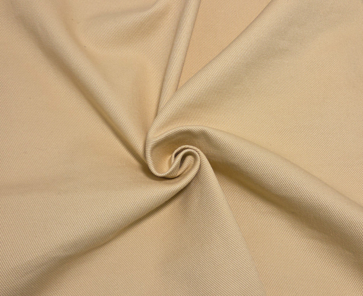 Beige Prewashed 100% Cotton Bull Denim