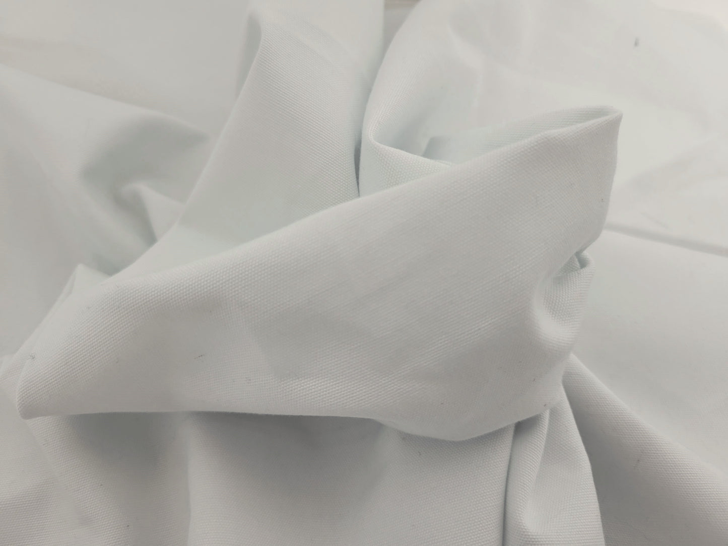White Cotton Canvas Fabric 270GSM