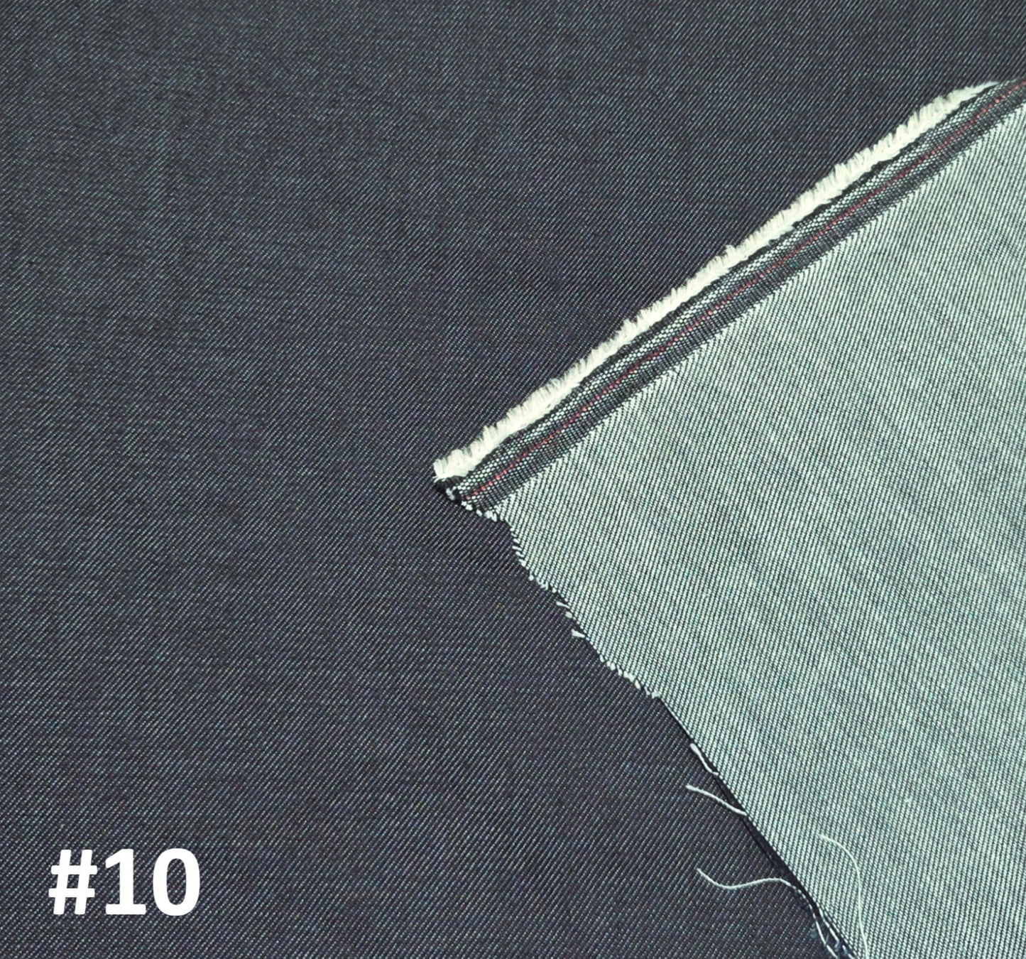 Cotton Denim Fabric Indigo Dye #10 3290 GSM