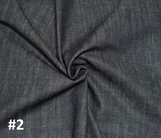 Cotton Denim Fabric Indigo Dye #2 350 GSM
