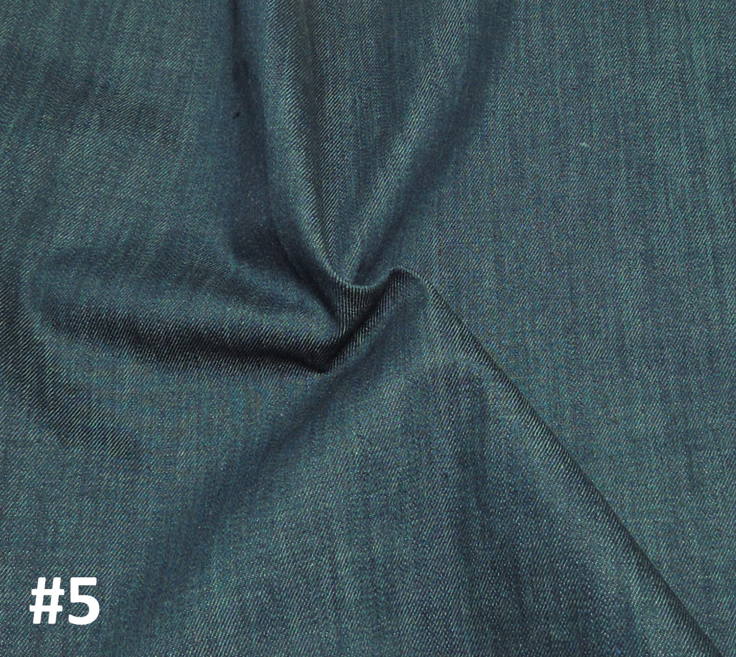 Cotton Denim Fabric Indigo Dye #5 330 GSM