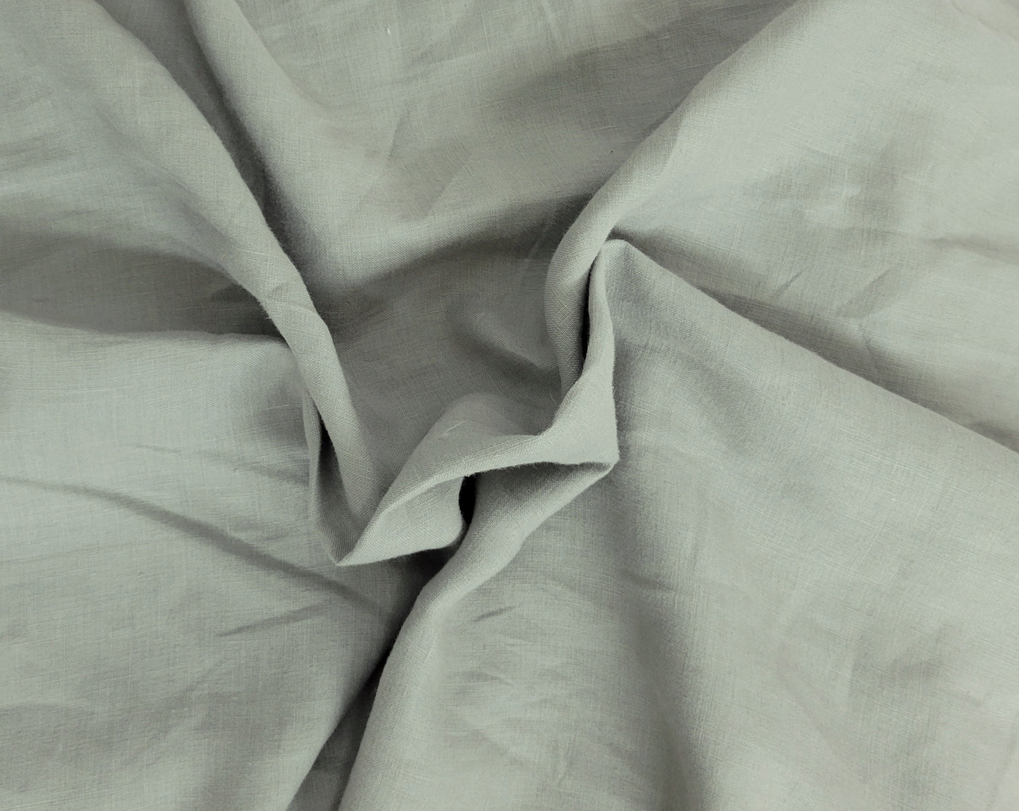 Gray 100% Woven Linen Fabric