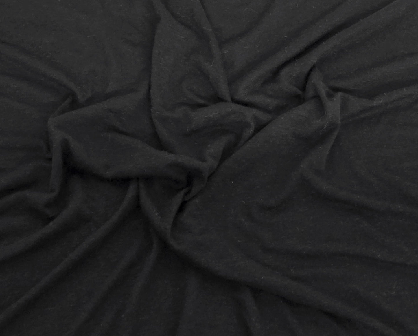 Black 100% Linen Jersey