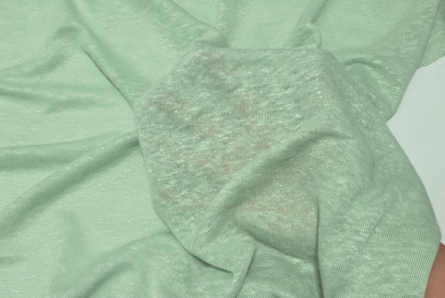Mint 100% Linen Jersey