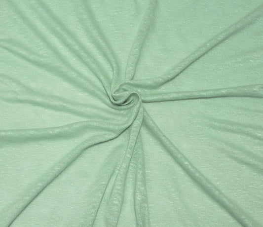 Mint 100% Linen Jersey