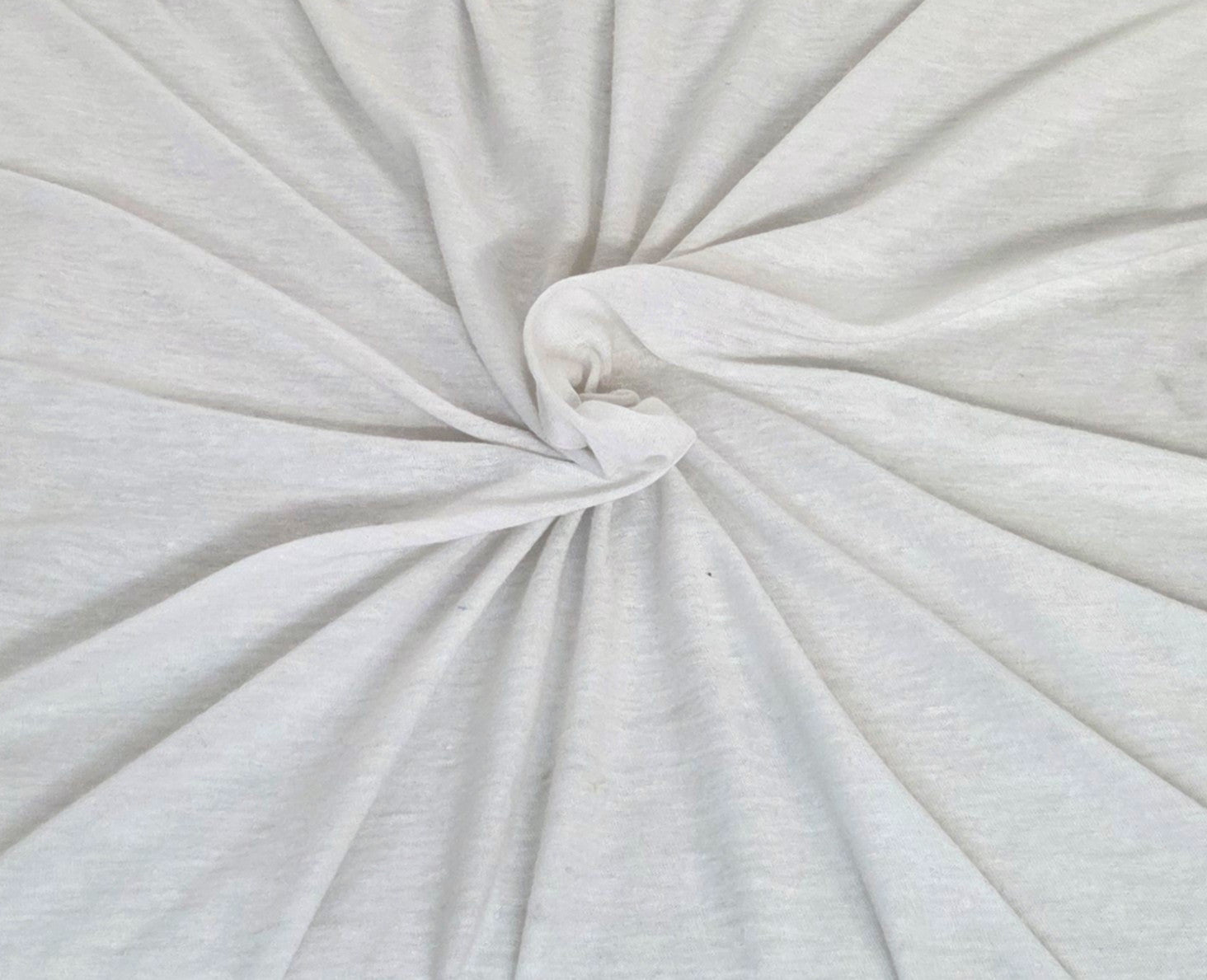 white linen jersey knit fabric by the yard and wholesale deadstock. for t shirts, dresses, head wraps, tanks