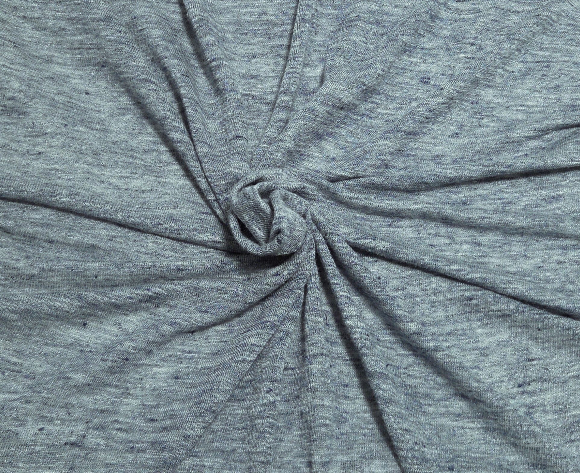 linen jersey fabric lightweight and breathable by the yard and wholesale in denim color