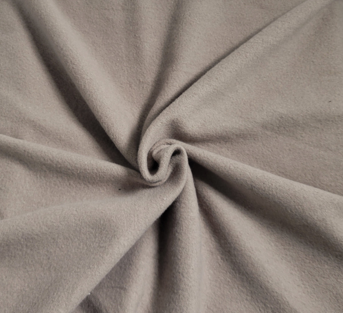 Mocha #A Cotton Blend Sweatshirt Fleece Knit Fabric 270GSM