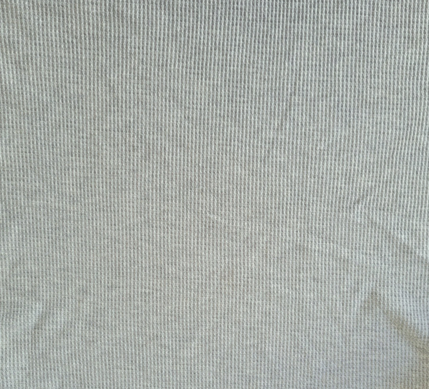 Cotton Blend Thermal Knit Fabric Heather Gray 140GSM