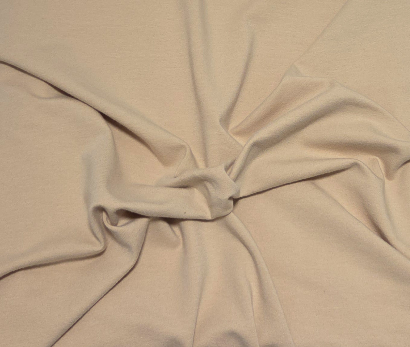 Champagne Cotton Spandex Jersey Fabric
