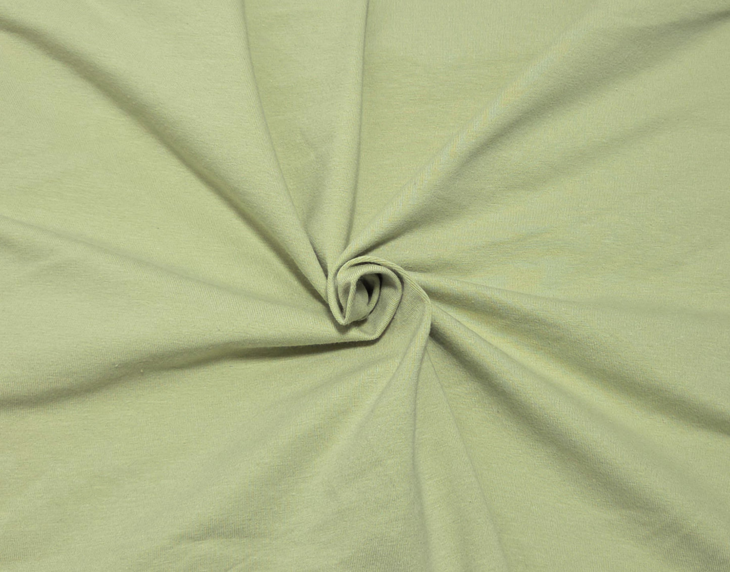 heavyweight stretchy jersey knit fabric in mint green for apparel