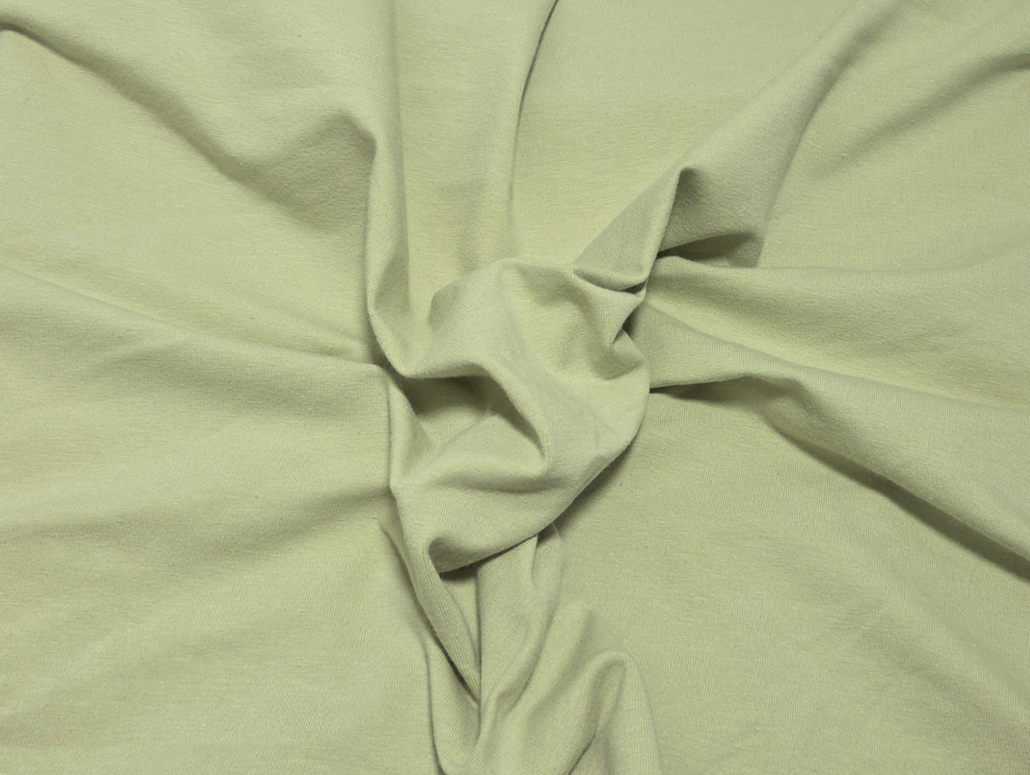 Mint Combed Cotton Spandex Jersey Fabric