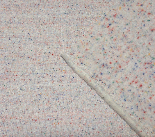 Confetti Yarn Dye Cotton Blend French Terry Fabric 300GSM