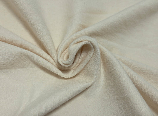 Natural Cotton Elastane French Terry Knit 300GSM