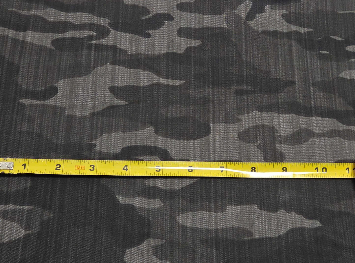 Camouflage Print Twill Woven Fabric by the Yard 100% Cotton