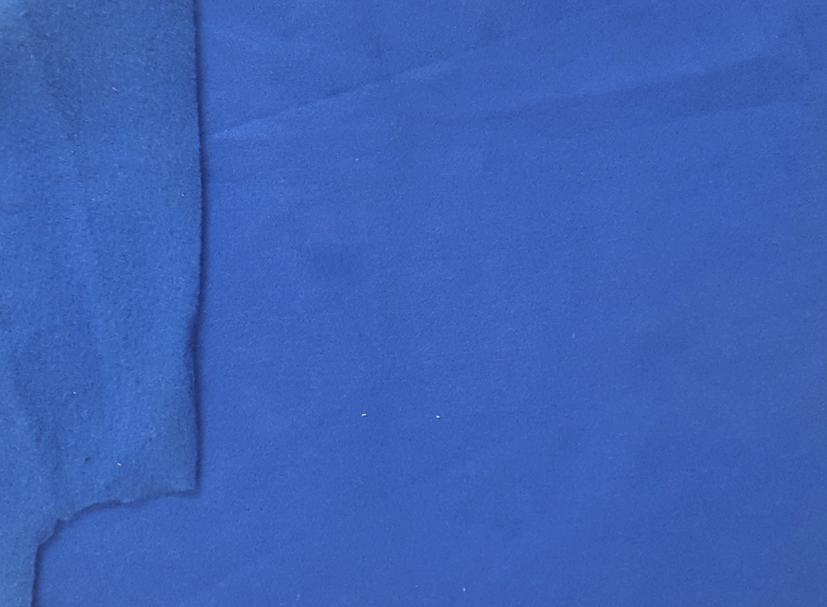 Royal Cotton Blend Sweatshirt Fleece Knit Fabric 300GSM