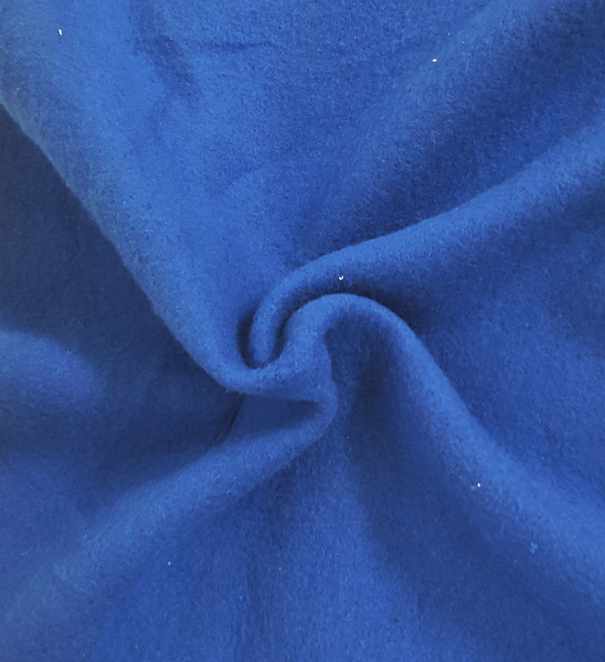 Royal Cotton Blend Sweatshirt Fleece Knit Fabric 300GSM