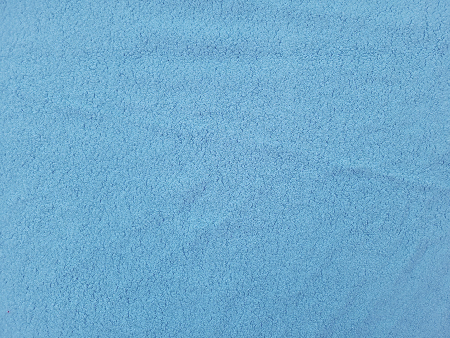 Baby Blue Cotton Sherpa Fleece 320GSM