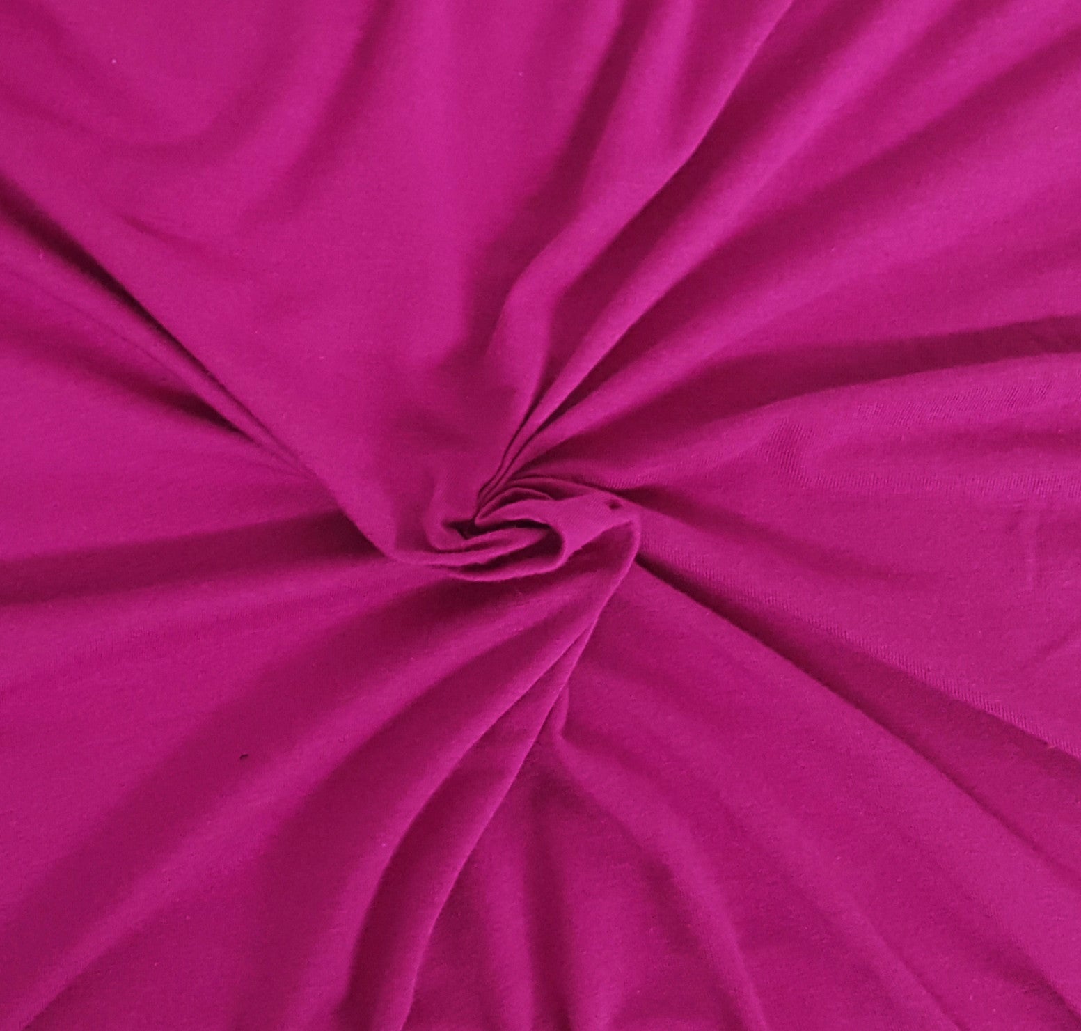 lightweight cotton spandex with stretch jersey knit fabric in berry color for t shirts cropped tops, shorts, headbands, baby clothes, dog clothes