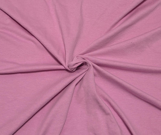 Light Lavender Cotton Spandex Jersey Fabric