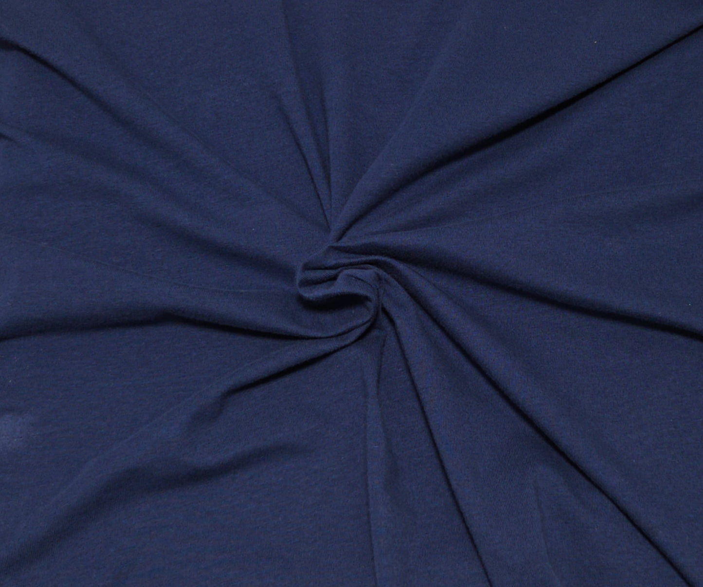 navy blue cotton jersey knit fabric with 4 way stretch for apparel by the yard and wholesale