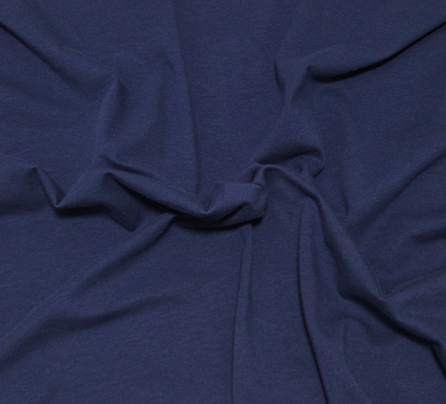 Navy Cotton Spandex Jersey Fabric
