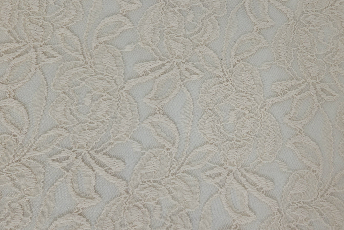 Cream Floral Lace