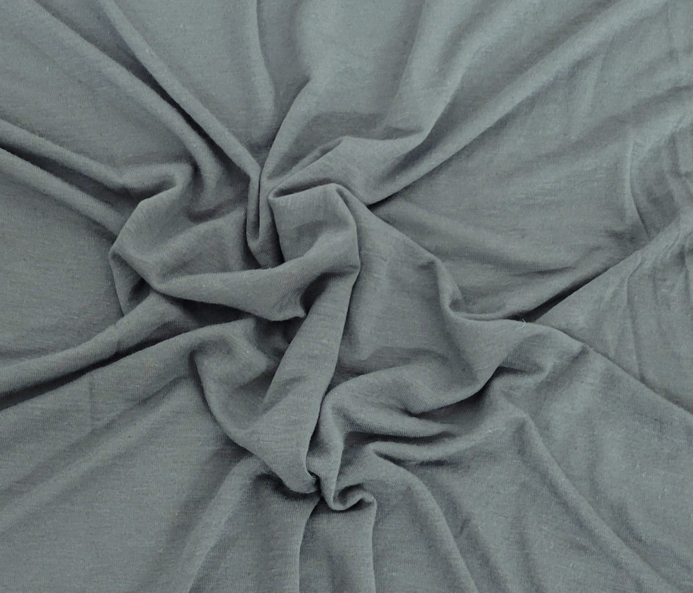Gray Linen Blend Jersey